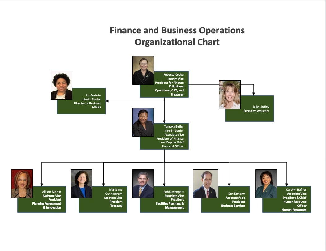 Business Operations Org Chart